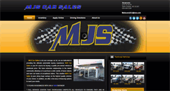 Desktop Screenshot of mjscarsales.com