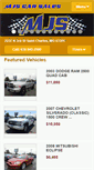 Mobile Screenshot of mjscarsales.com